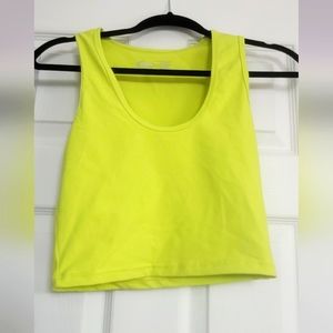 Zyia lime green Stronger Tank